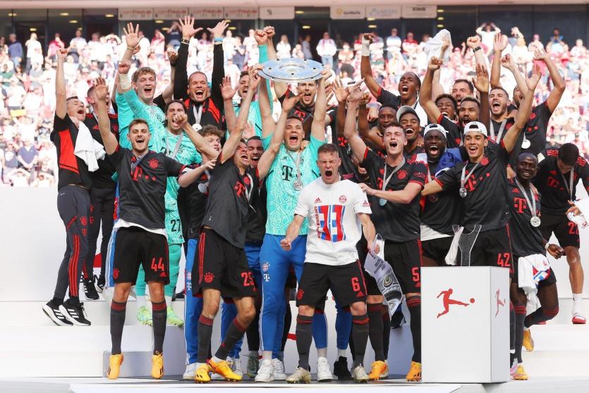 بايرن ميونخ يتوّج بطلا للدوري الألماني 2023