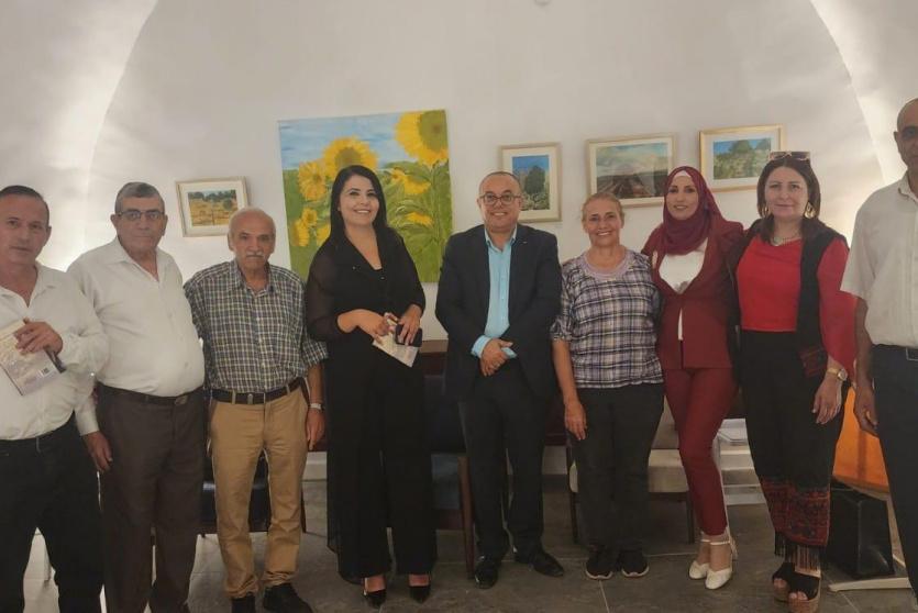 جانب من الاحتفاء الأدبي في مدينة عكل