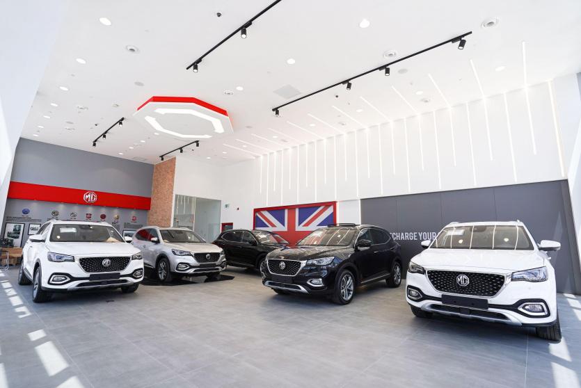  افتتاح أول صالة عرض ’إم جي‘ في محافظة رام الله والبيرة