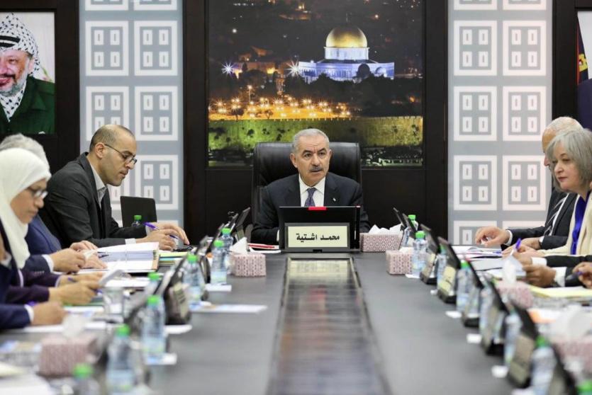 د.محمد اشتية، في مستهل جلسة الحكومة، اليوم