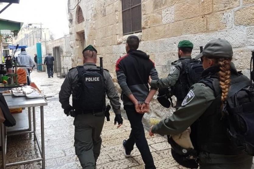 اعتقال فلسطيني -صورة أرشيفية-