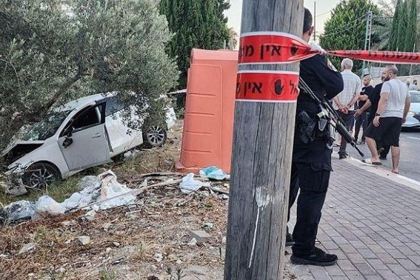 من مكان جريمة القتل في كفر قرع