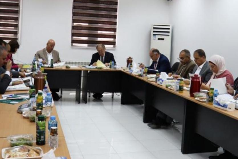 اجتماع مجلس إدارة مؤسسة المواصفات والمقاييس مع وزارة الاقتصاد