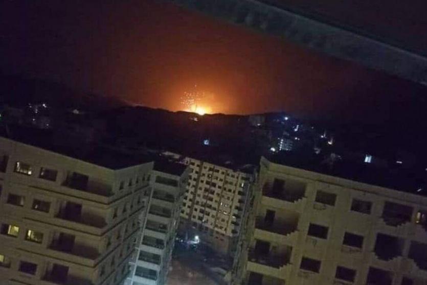 القصف الإسرائيلي على سوريا
