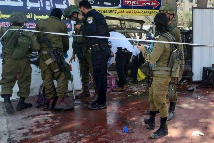 مكان عملية إطلاق النار في حوارة