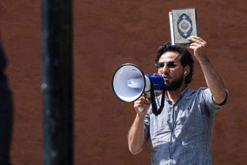 المدعو سلوان موميكا الذي أقدم على حرق القرآن الكريم