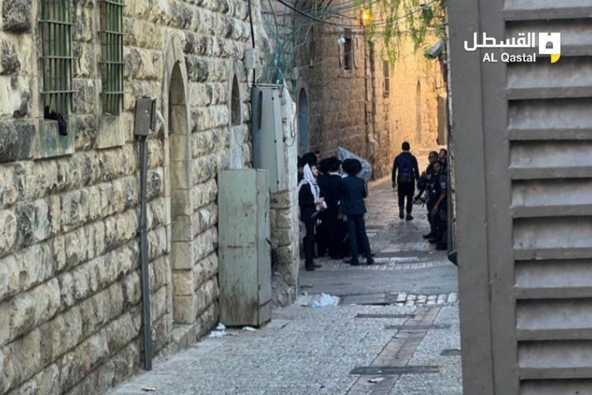 مستوطنون في محيط المسجد الأقصى