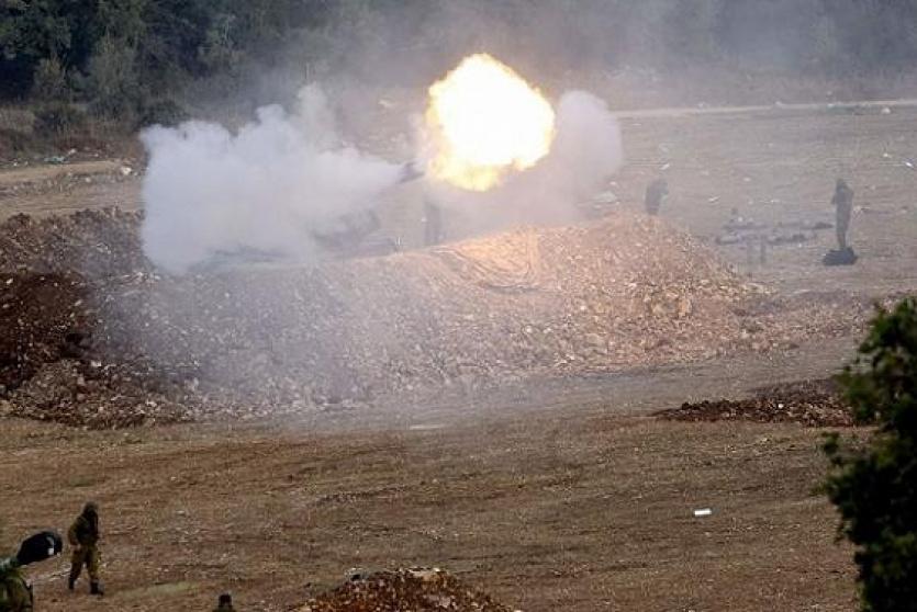 استهداف آلية للاحتلال