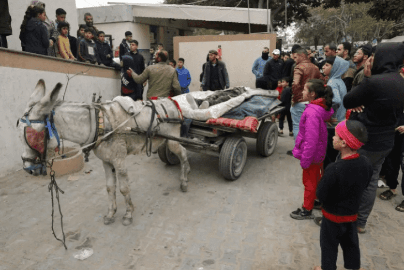 مجزرة قرب دوار الكويت في غزة