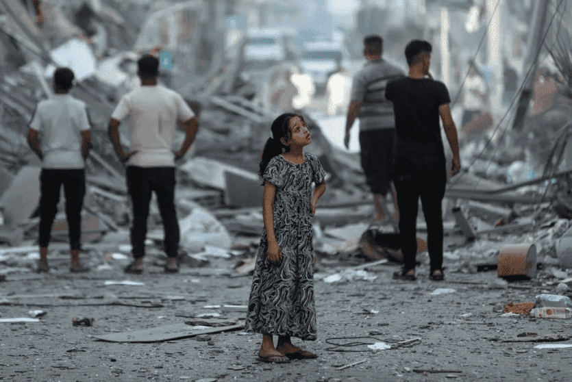 قصف غزة - ارشيف
