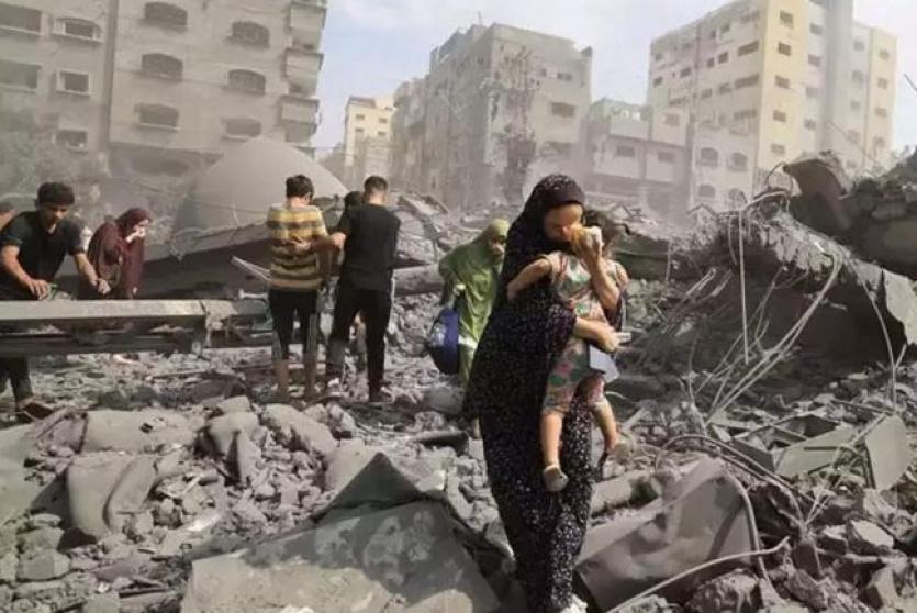 صورة من حرب غزة