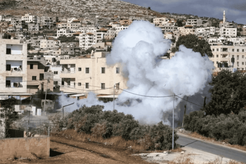 قصف جنين