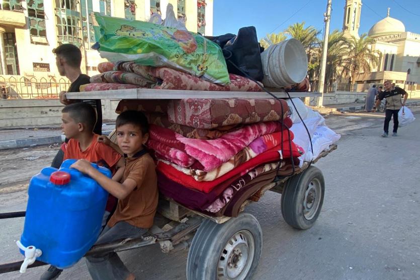 نزوح لا يتوقف في قطاع غزة جراء عدوان الاحتلال المتواصل