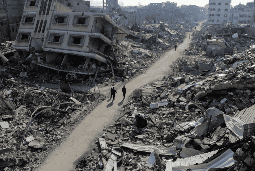 دمار هائل في قطاع غزة