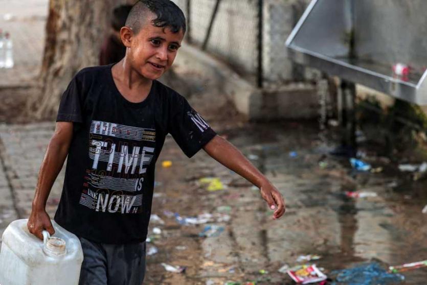 أزمة مياه صعبة في غزة