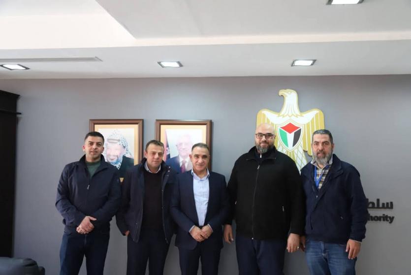 رئيس سلطة الطاقة يستقبل وفدا من شركة كهرباء محافظة القدس