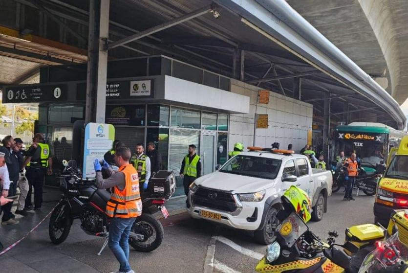 من مكان عملية الطعن 