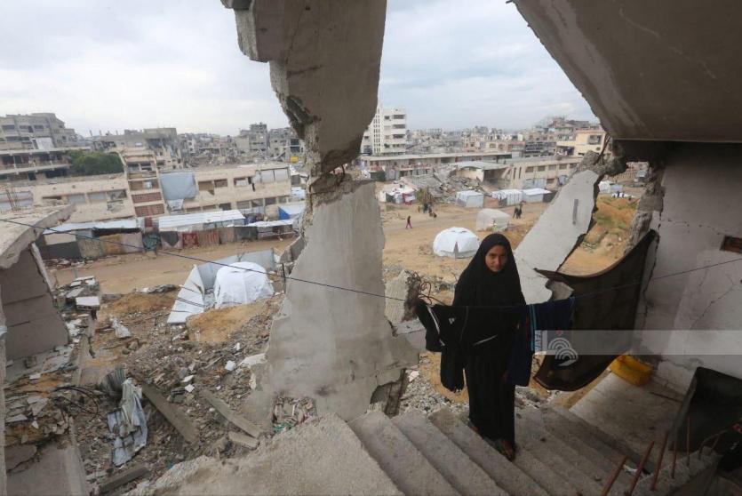 معاناة كبيرة تعيشها المرأة الفلسطينية بفعل العدوان الإسرائيلي 