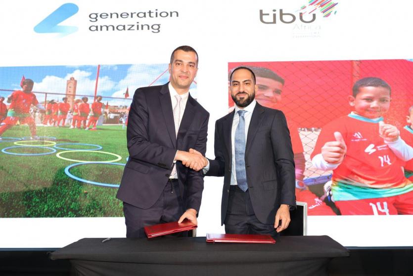 الجيل المبهر ومنظمة تيبو أفريقيا تعزّزان التأثير الاجتماعي من خلال الرياضة