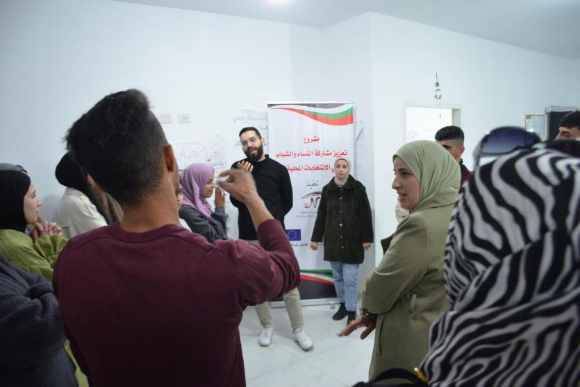 جانب من تنفيذ المشروع