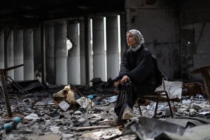 الصحفية فاطمة حسونة