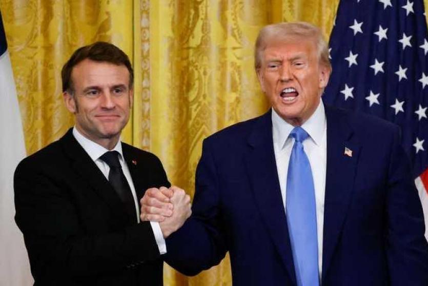 ترامب وماكرون