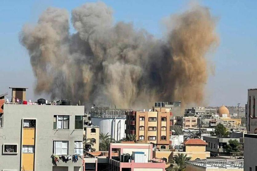 قصف غزة اليوم