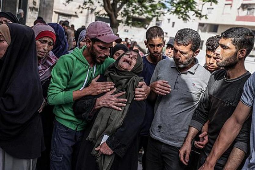 وداع شهداء في غزة