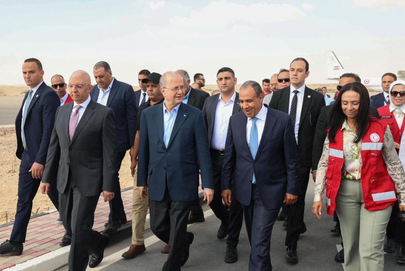 رئيس الوزراء من معبر رفح