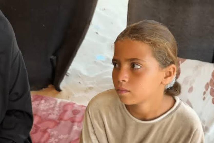 الطفلة جميلة بصلة