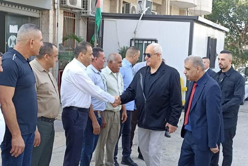 وزير الداخلية يلتقي لجان السلم الأهلي في محافظة قلقيلية