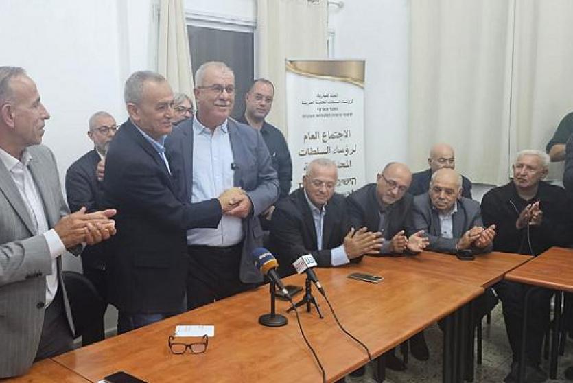 انتخاب جمال زحالقة رئيسا للجنة المتابعة العليا