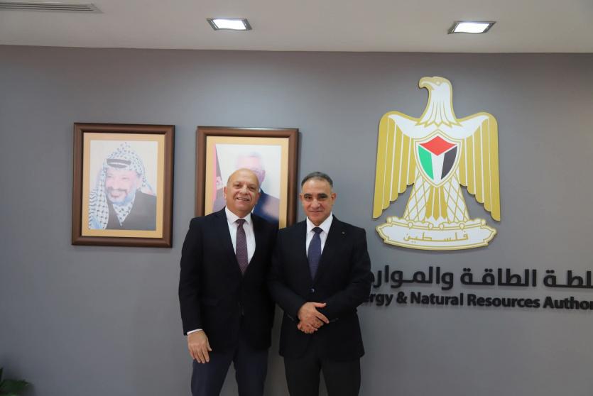 رئيس سلطة الطاقة يستقبل رئيس مجلس إدارة صندوق الاستثمار
