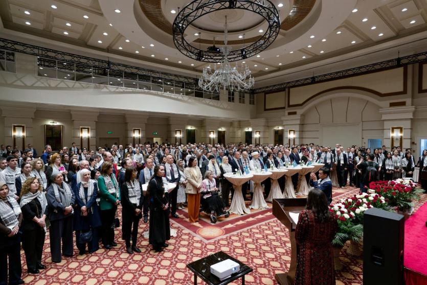 إحياء يوم التضامن مع الشعب الفلسطيني في كازاخستان