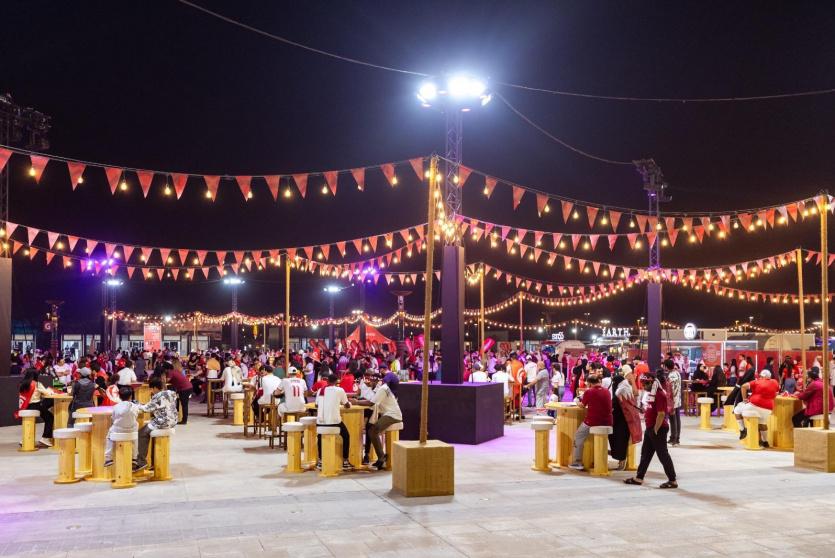 احتفاء عربي بالوحدة والثقافة في مناطق المشجعين لبطولة كأس العرب 2025