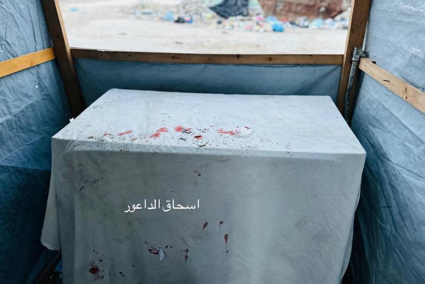 مكان استشهاد الشاب عدي المقادمة برصاص الاحتلال شرق مدينة غزة