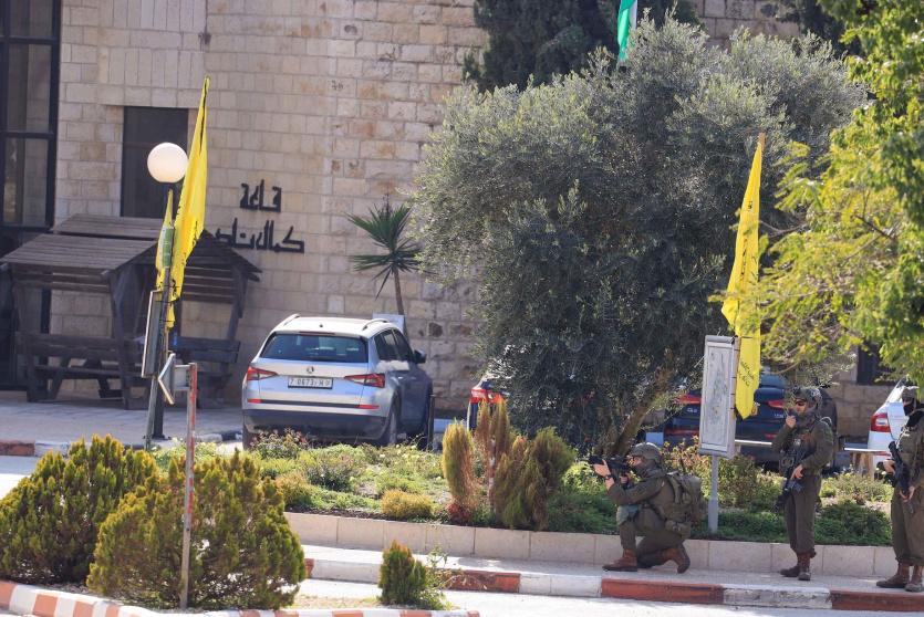 جامعة بيرزيت تدين اقتحام الاحتلال حرمها الجامعي