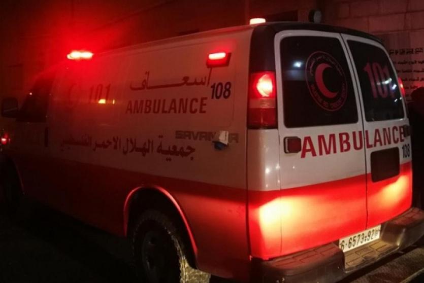 اسعاف فلسطيني -ارشيف-