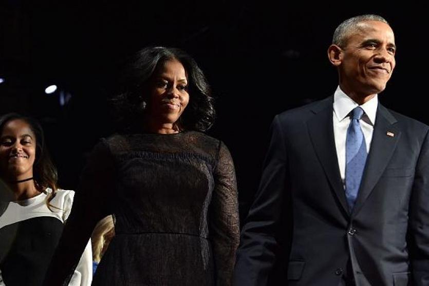 ترامب ينشر فيديو مسيء يظهر أوباما وزوجته على هيئة قردين