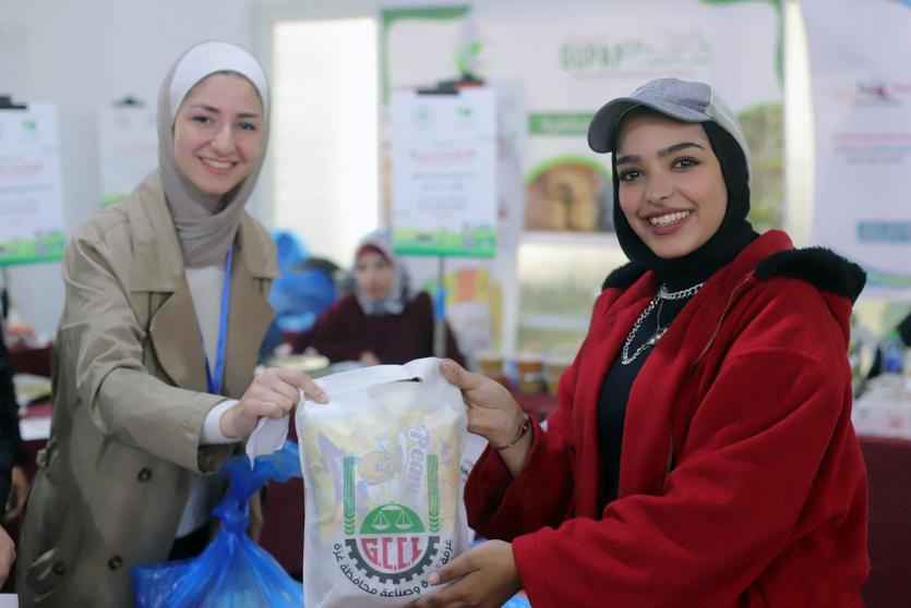 الغرف التجارية الصناعية الزراعية بقطاع غزة تختتم معرض “إنتاجنا حياة” للصناعات المحلية