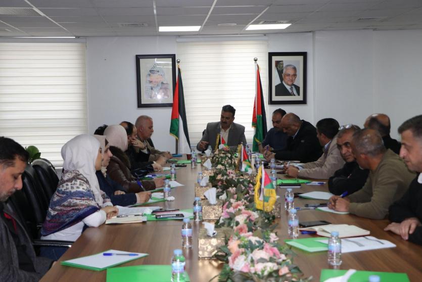 لقاء يبحث تعزيز الحوكمة وتطوير الأداء المؤسسي في مديريات الزراعة ومتابعات تنفيذ مشروع المنح المالية مع الفاو