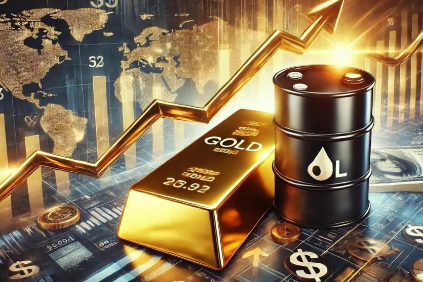 الذهب والنفط