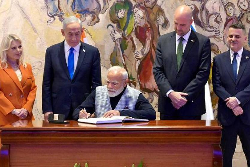 16 اتفاقية بين إسرائيل والهند وتعزيز العلاقات إلى شراكة إستراتيجية