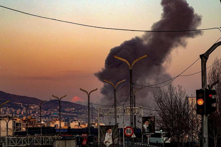 من القصف على إيران