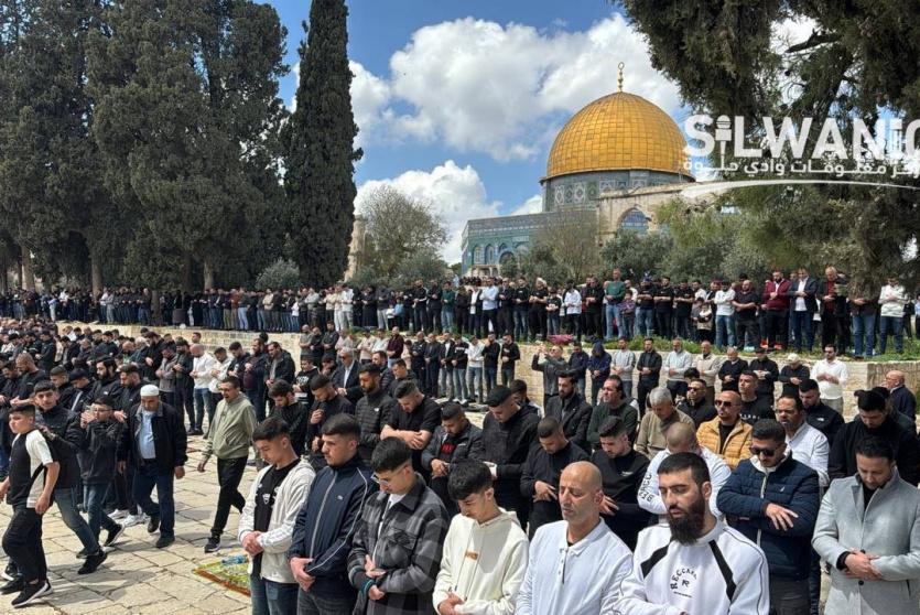 الصلاة في المسجد الأقصى اليوم الجمعة