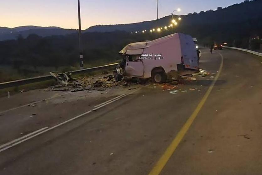 من مكان وقوع الحادث المروع