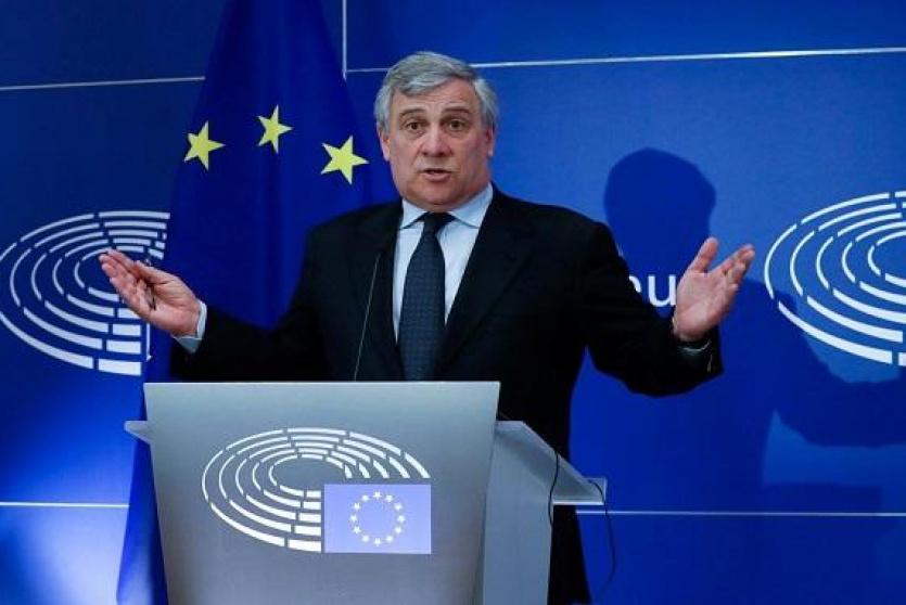 وزير الخارجية الإيطالي أنطونيو تاياني 